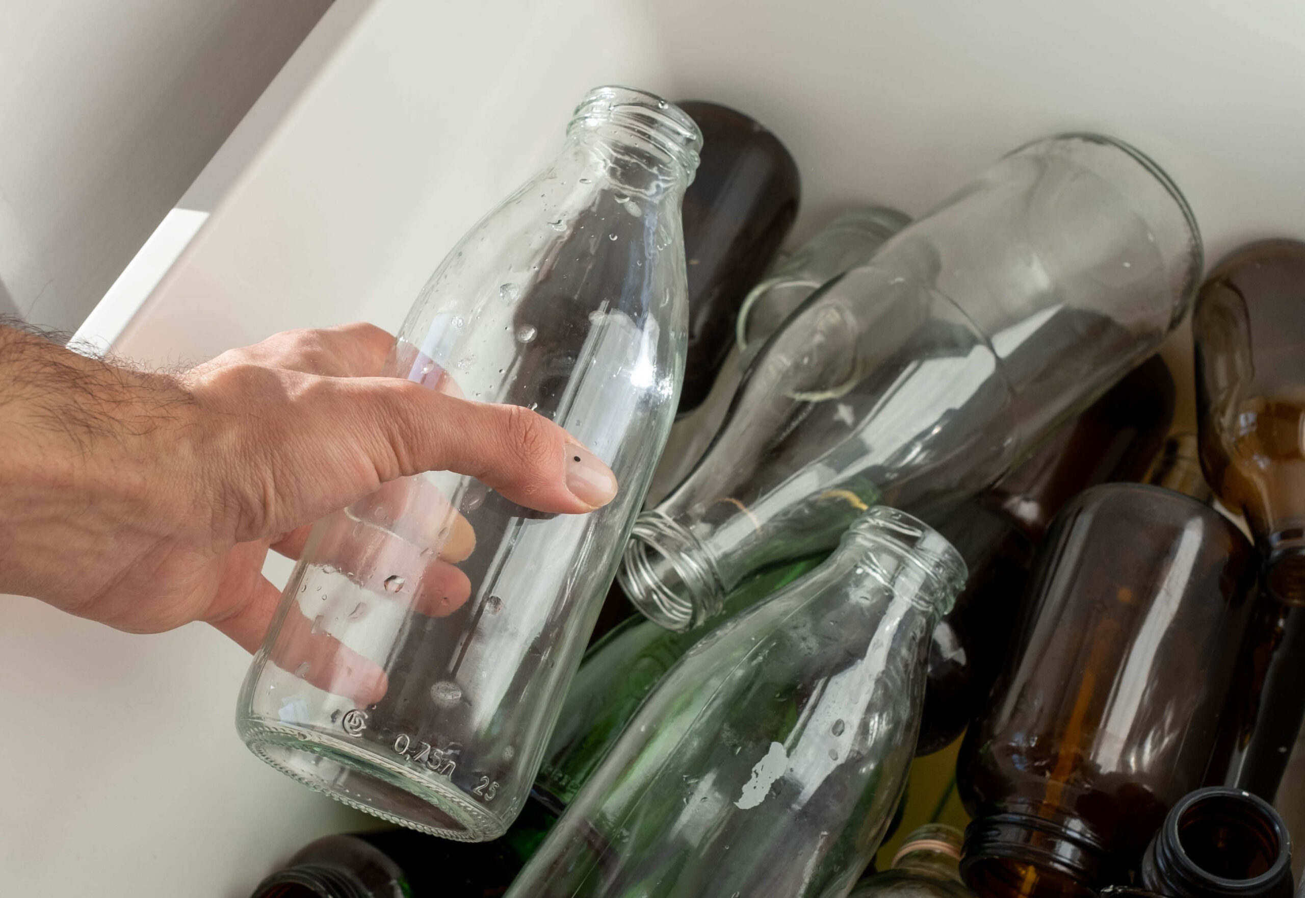 glass recycling done differently